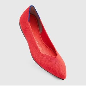 Rothy's The Point in Flame Size 8.5 Flats